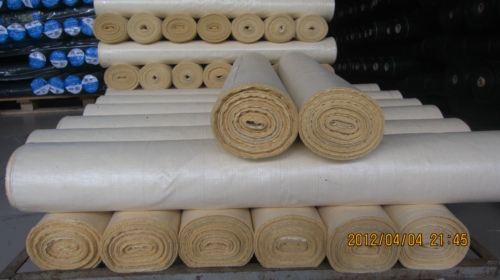 Using geotextile construction